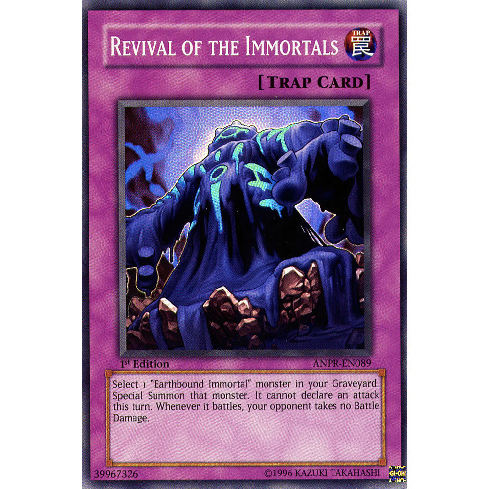 Revival Of The Immortals ANPR-EN089 Yu-Gi-Oh! Card from the Ancient Prophecy Set