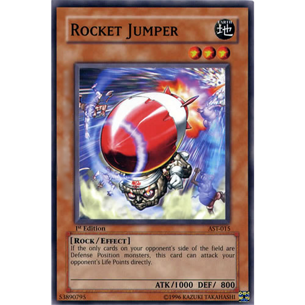 Rocket Jumper AST-015 Yu-Gi-Oh! Card from the Ancient Sanctuary Set