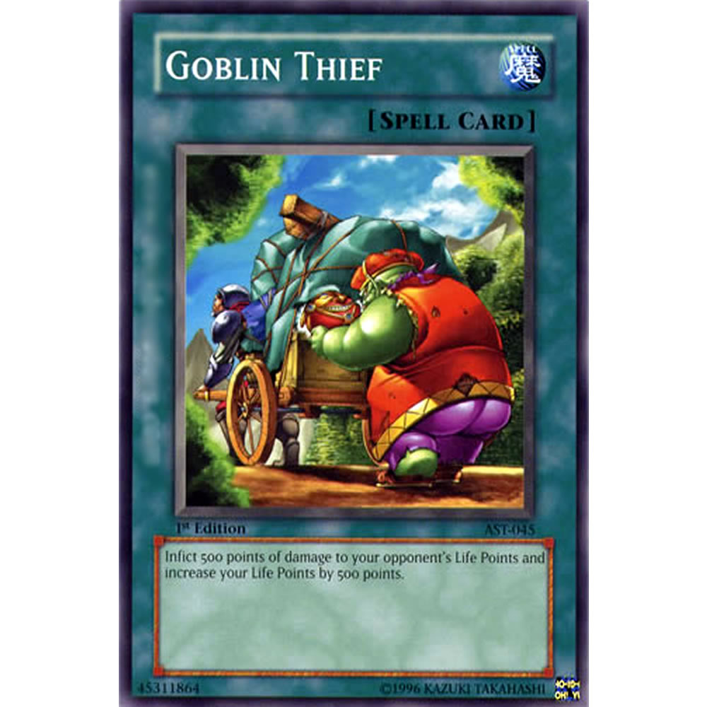 Goblin Thief AST-045 Yu-Gi-Oh! Card from the Ancient Sanctuary Set