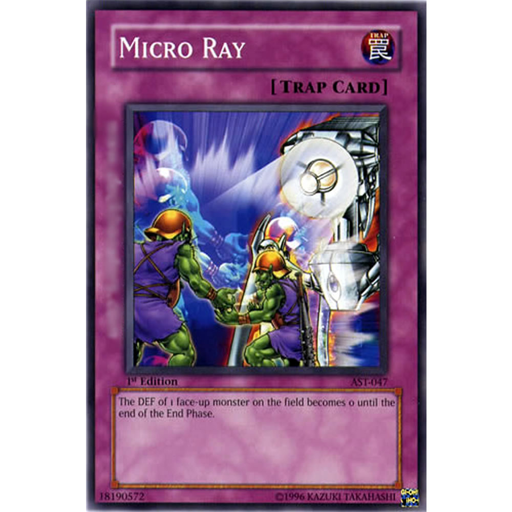 Micro Ray AST-047 Yu-Gi-Oh! Card from the Ancient Sanctuary Set