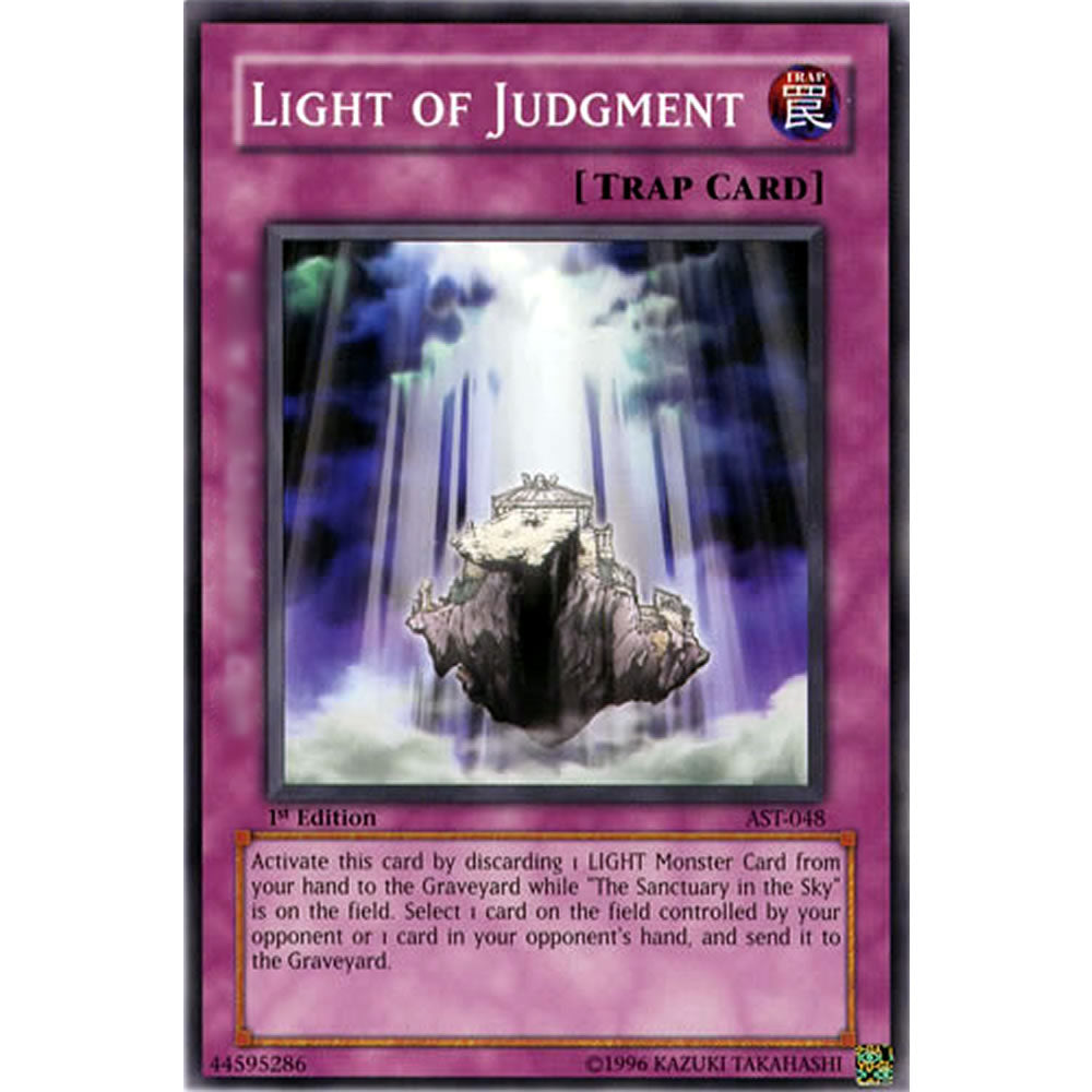 Light of Judgment AST-048 Yu-Gi-Oh! Card from the Ancient Sanctuary Set