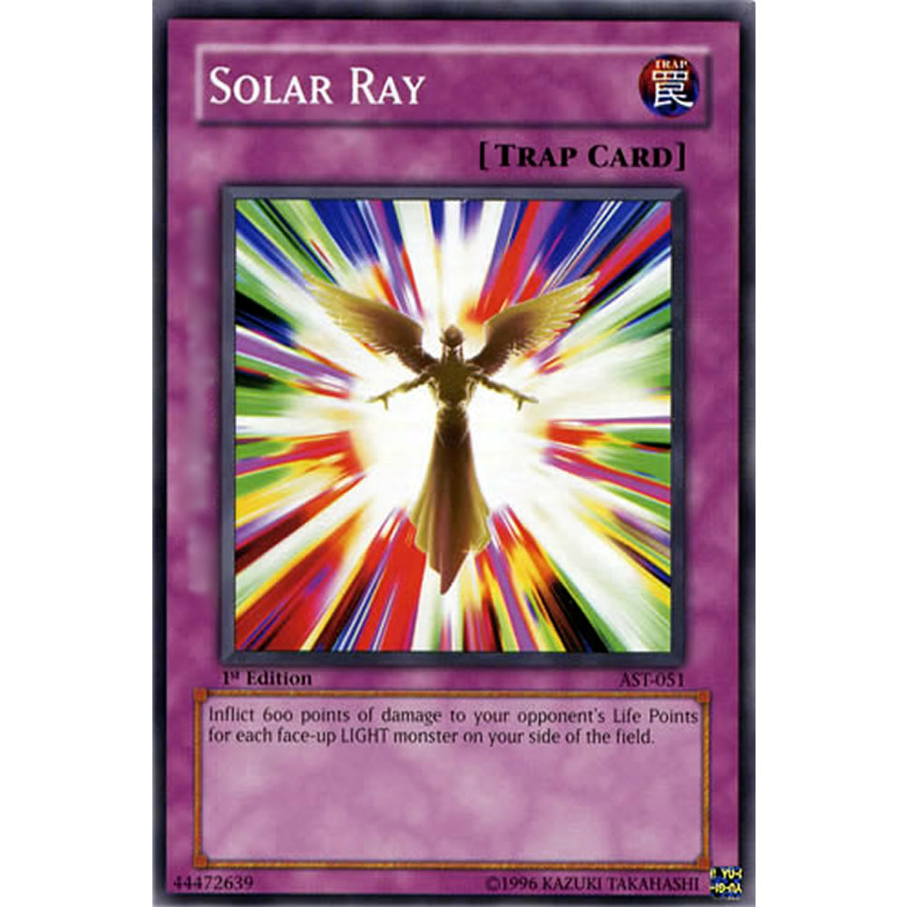 Solar Ray AST-051 Yu-Gi-Oh! Card from the Ancient Sanctuary Set