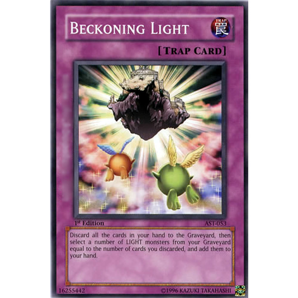 Beckoning Light AST-053 Yu-Gi-Oh! Card from the Ancient Sanctuary Set