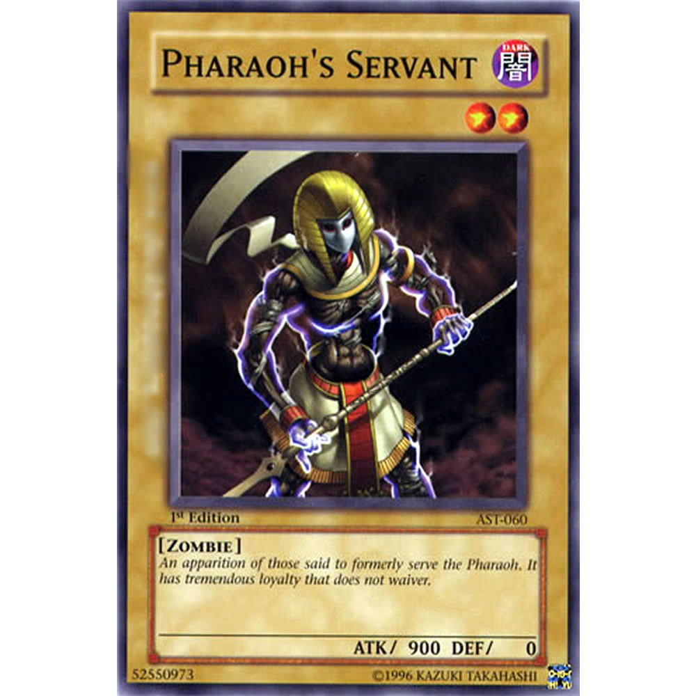 Pharaohs Servant AST-060 Yu-Gi-Oh! Card from the Ancient Sanctuary Set