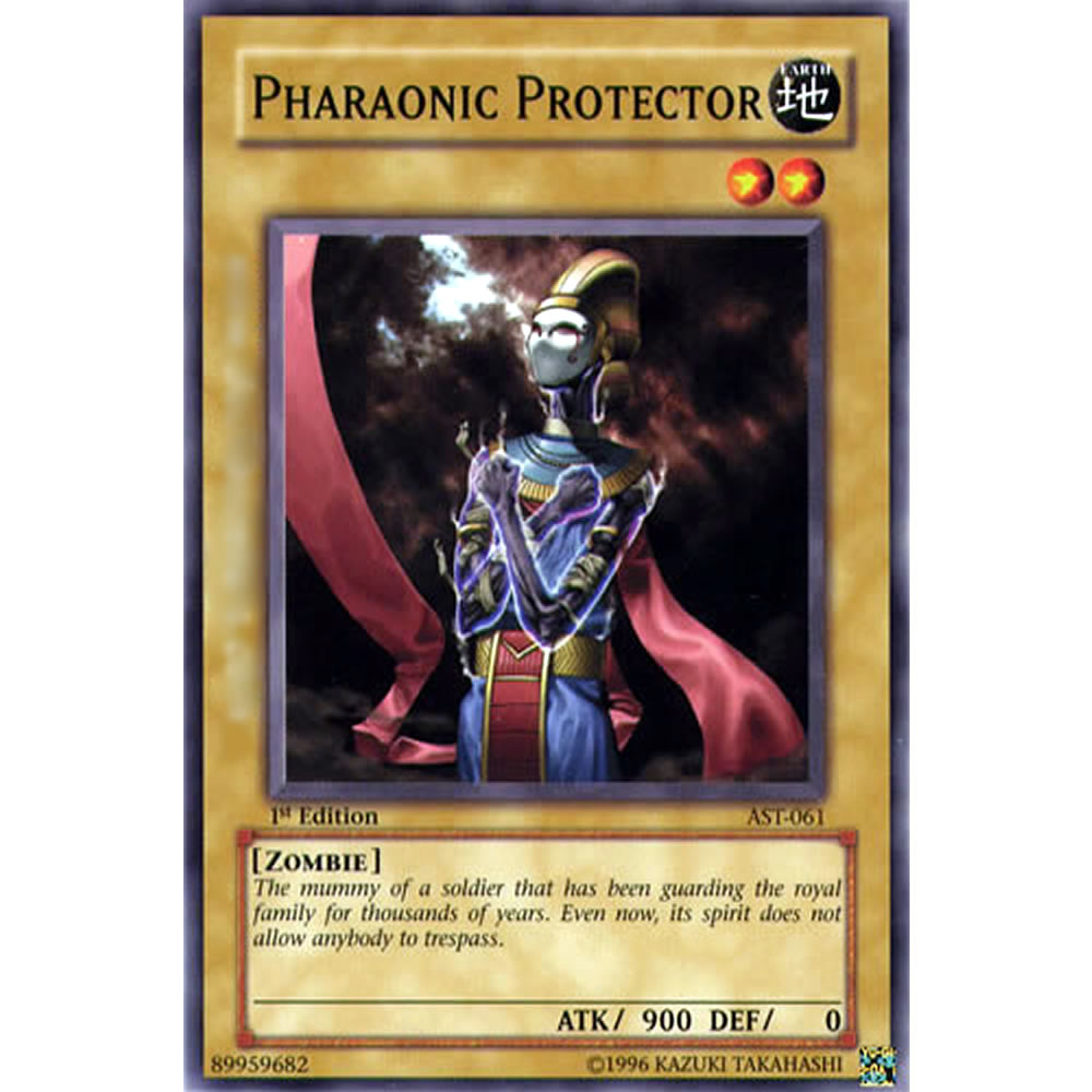 Pharaonic Protector AST-061 Yu-Gi-Oh! Card from the Ancient Sanctuary Set