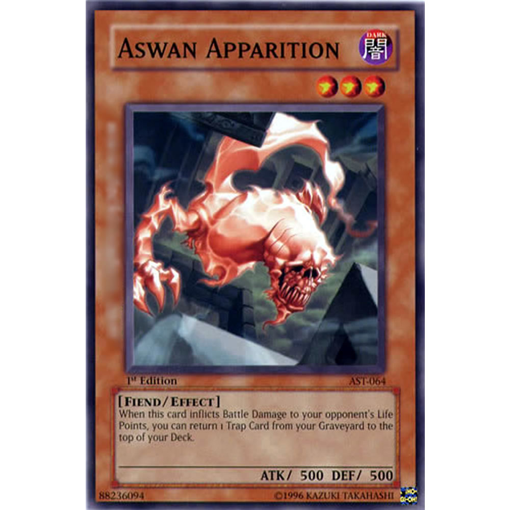 Aswan Apparition AST-064 Yu-Gi-Oh! Card from the Ancient Sanctuary Set