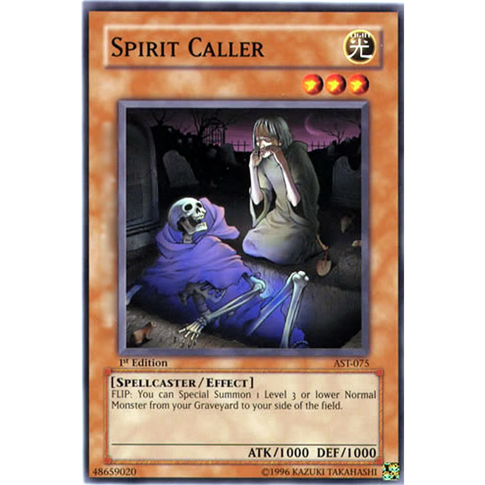 Spirit Caller AST-075 Yu-Gi-Oh! Card from the Ancient Sanctuary Set