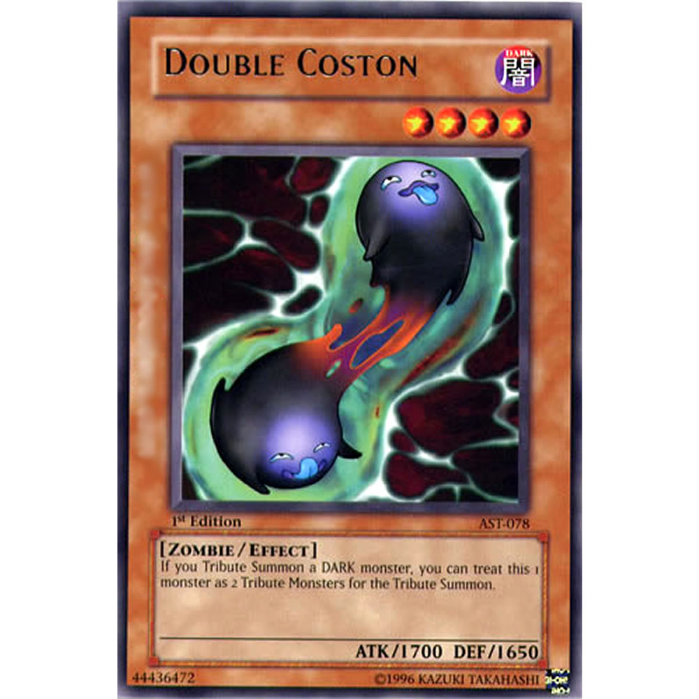 Double Coston AST-078 Yu-Gi-Oh! Card from the Ancient Sanctuary Set