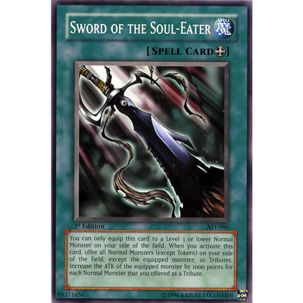 Sword of the Soul-Eater AST-086 Yu-Gi-Oh! Card from the Ancient Sanctuary Set