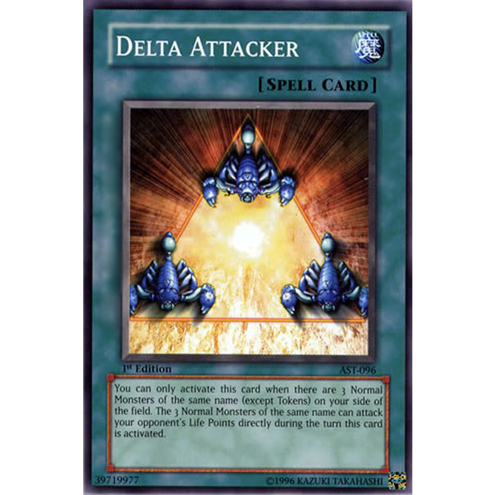 Delta Attacker AST-096 Yu-Gi-Oh! Card from the Ancient Sanctuary Set