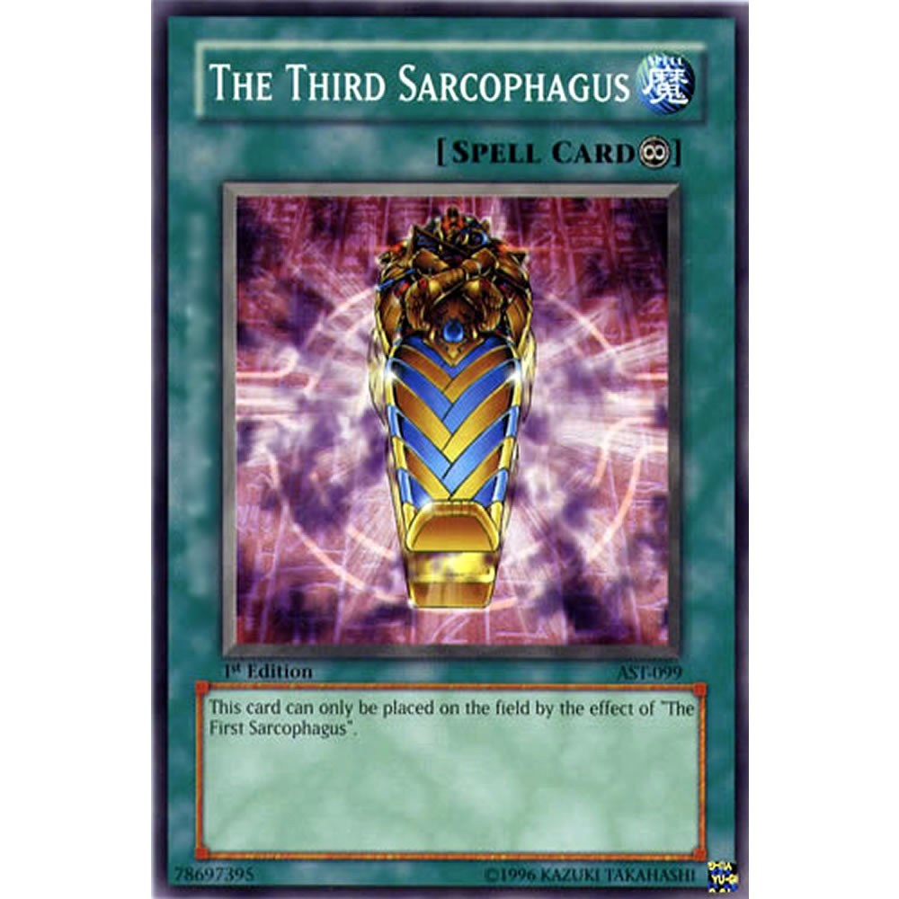 The Third Sarcophagus AST-099 Yu-Gi-Oh! Card from the Ancient Sanctuary Set