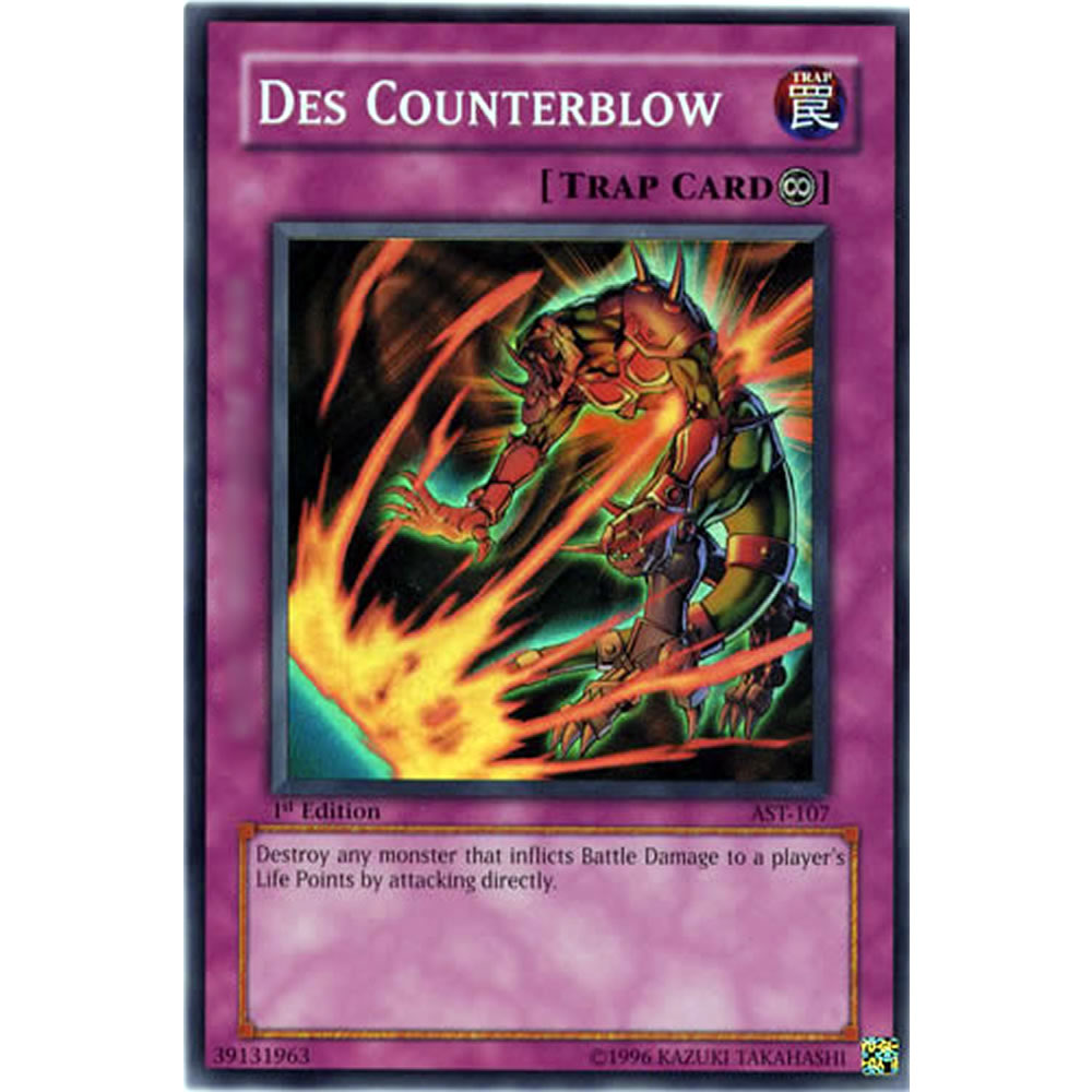 Des Counterblow AST-107 Yu-Gi-Oh! Card from the Ancient Sanctuary Set