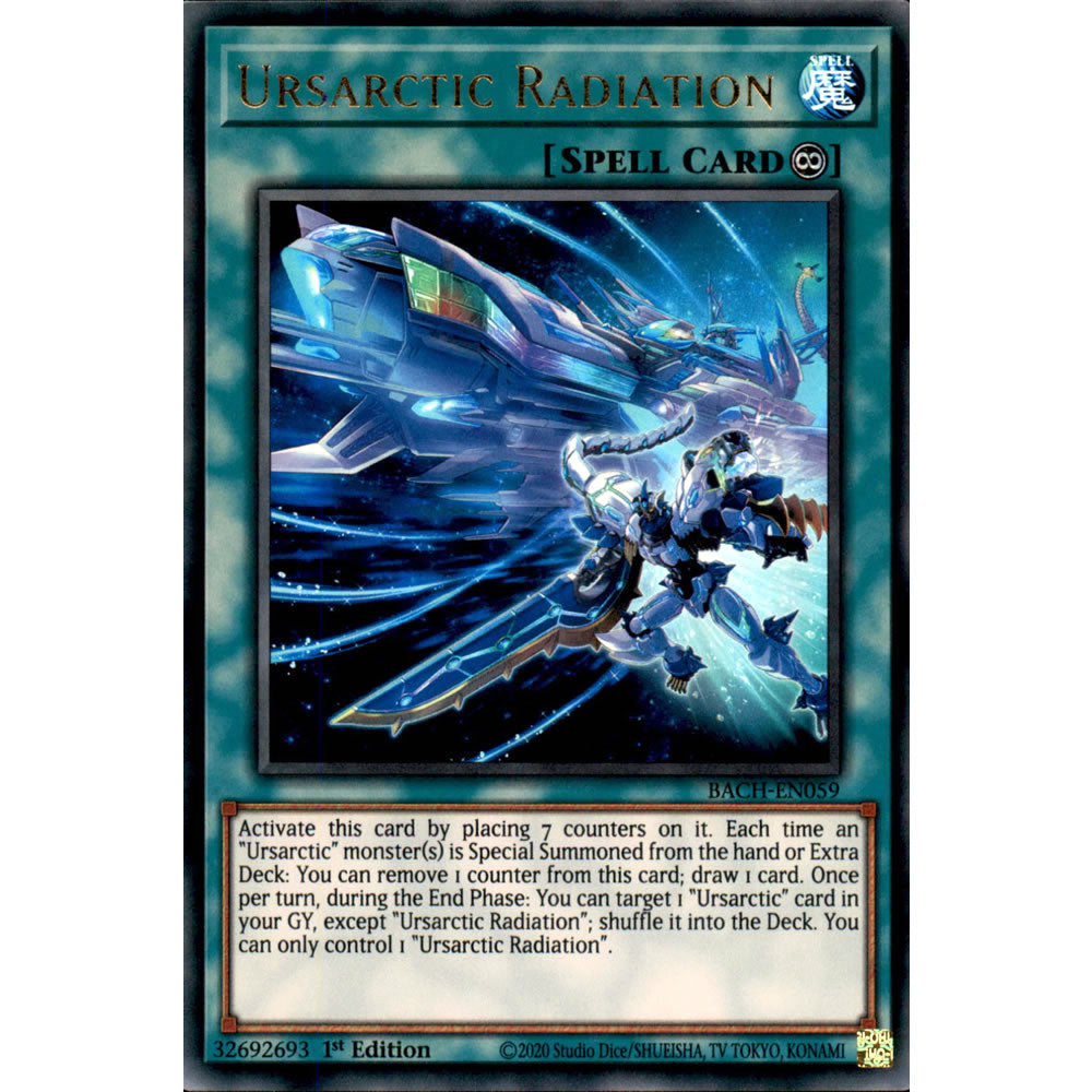 Ursarctic Radiation BACH-EN059 Yu-Gi-Oh! Card from the Battle of Chaos Set