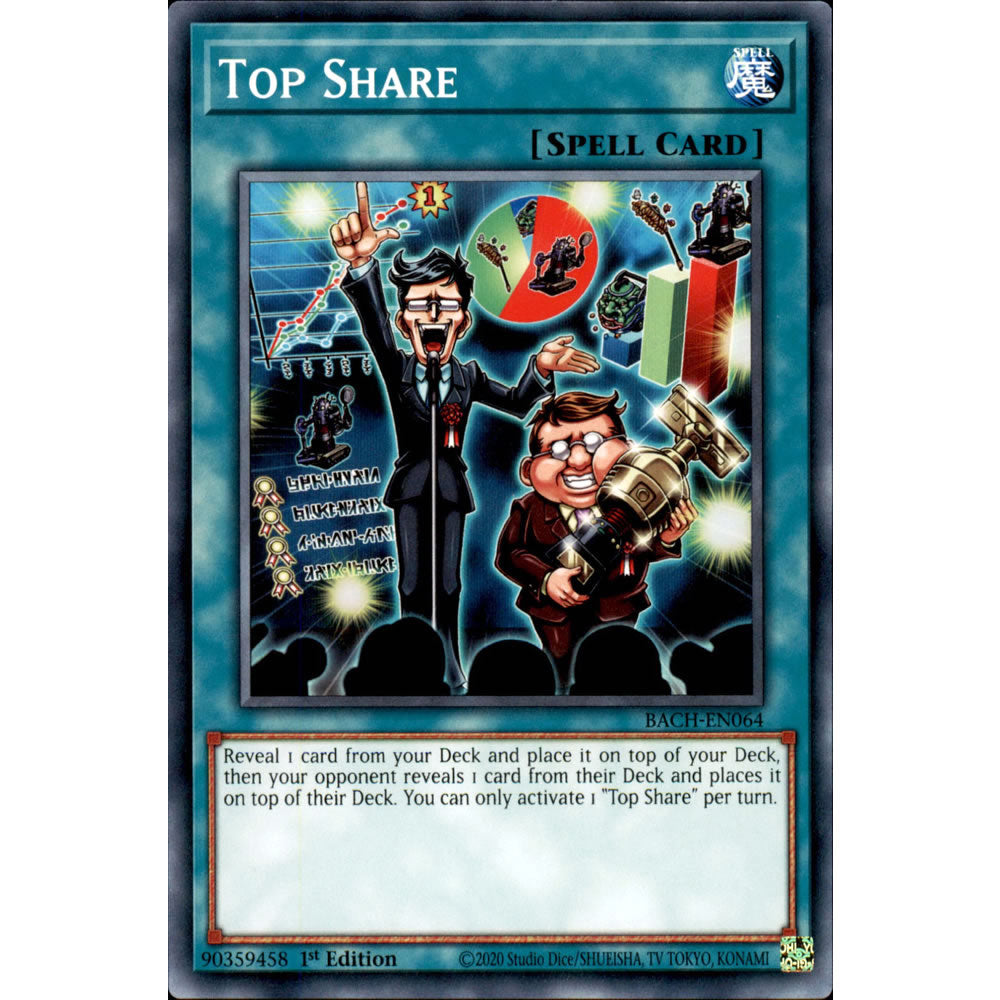 Top Share BACH-EN064 Yu-Gi-Oh! Card from the Battle of Chaos Set