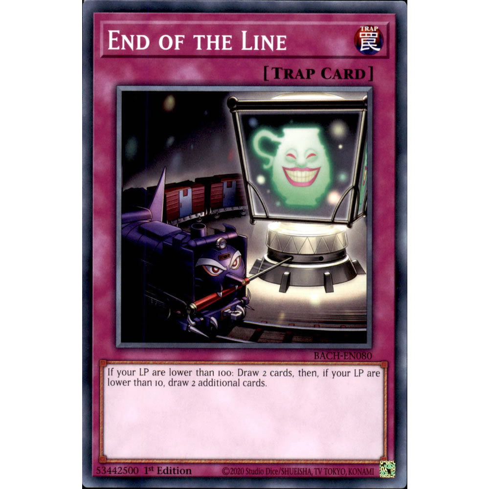 End of the Line BACH-EN080 Yu-Gi-Oh! Card from the Battle of Chaos Set