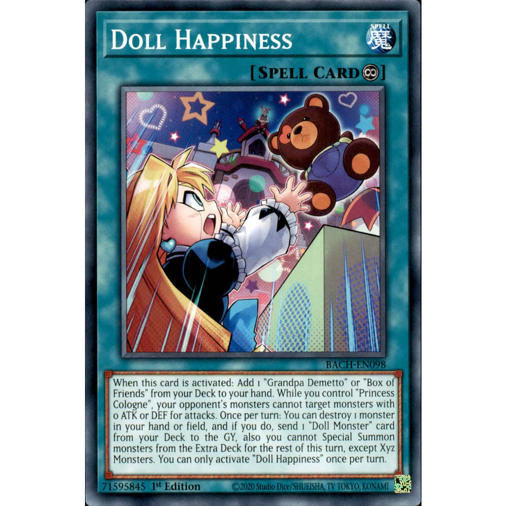Doll Happiness BACH-EN098 Yu-Gi-Oh! Card from the Battle of Chaos Set