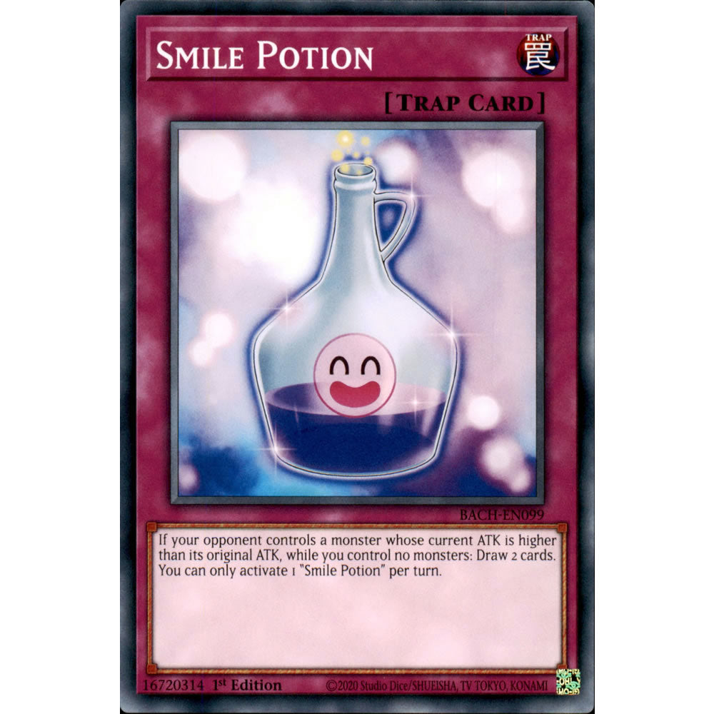 Smile Potion BACH-EN099 Yu-Gi-Oh! Card from the Battle of Chaos Set
