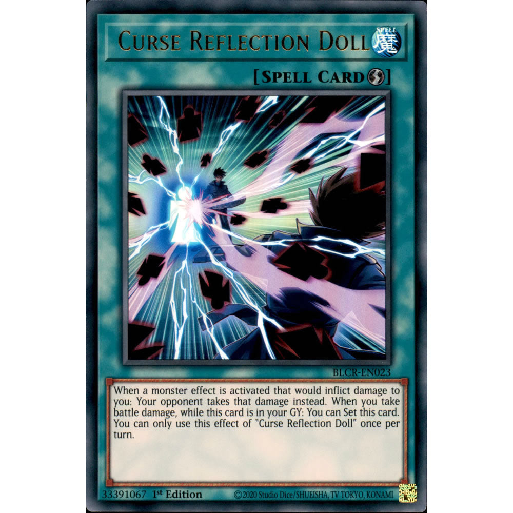 Curse Reflection Doll BLCR-EN023 Yu-Gi-Oh! Card from the Battles of Legend: Crystal Revenge Set