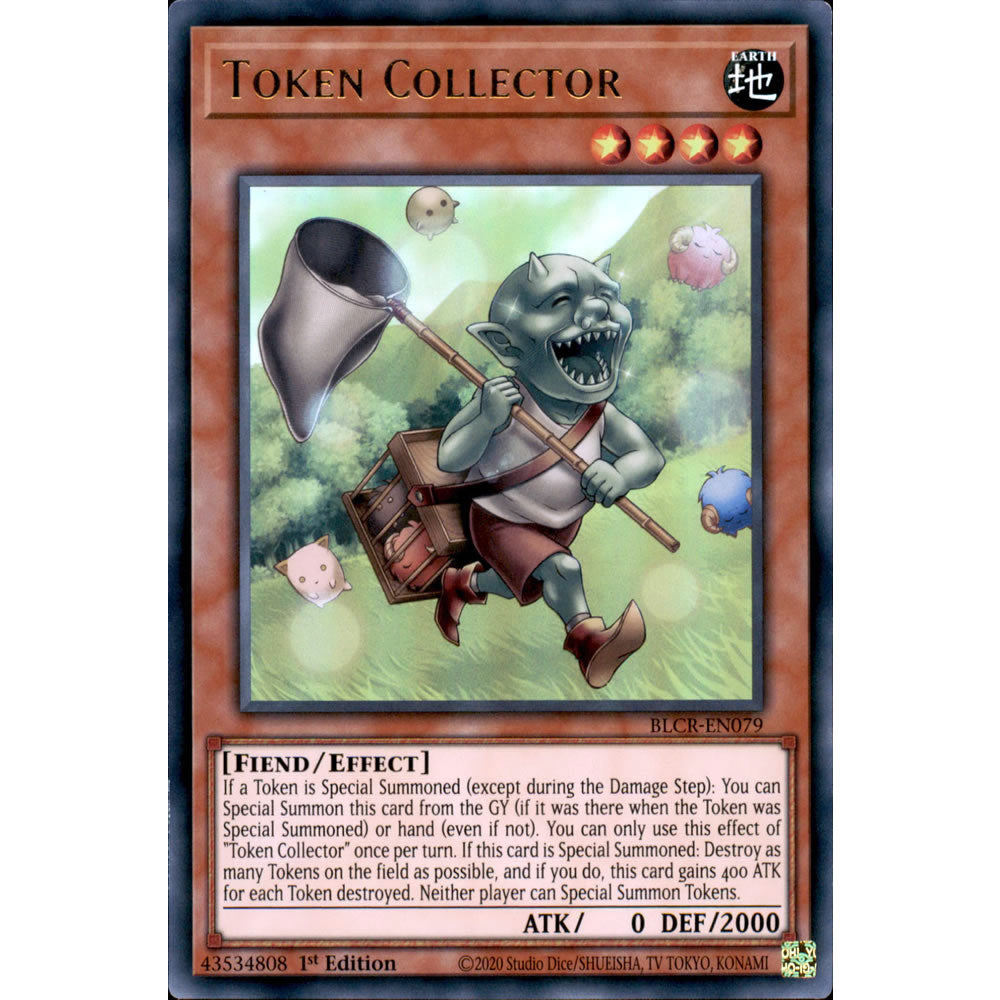 Token Collector BLCR-EN079 Yu-Gi-Oh! Card from the Battles of Legend: Crystal Revenge Set