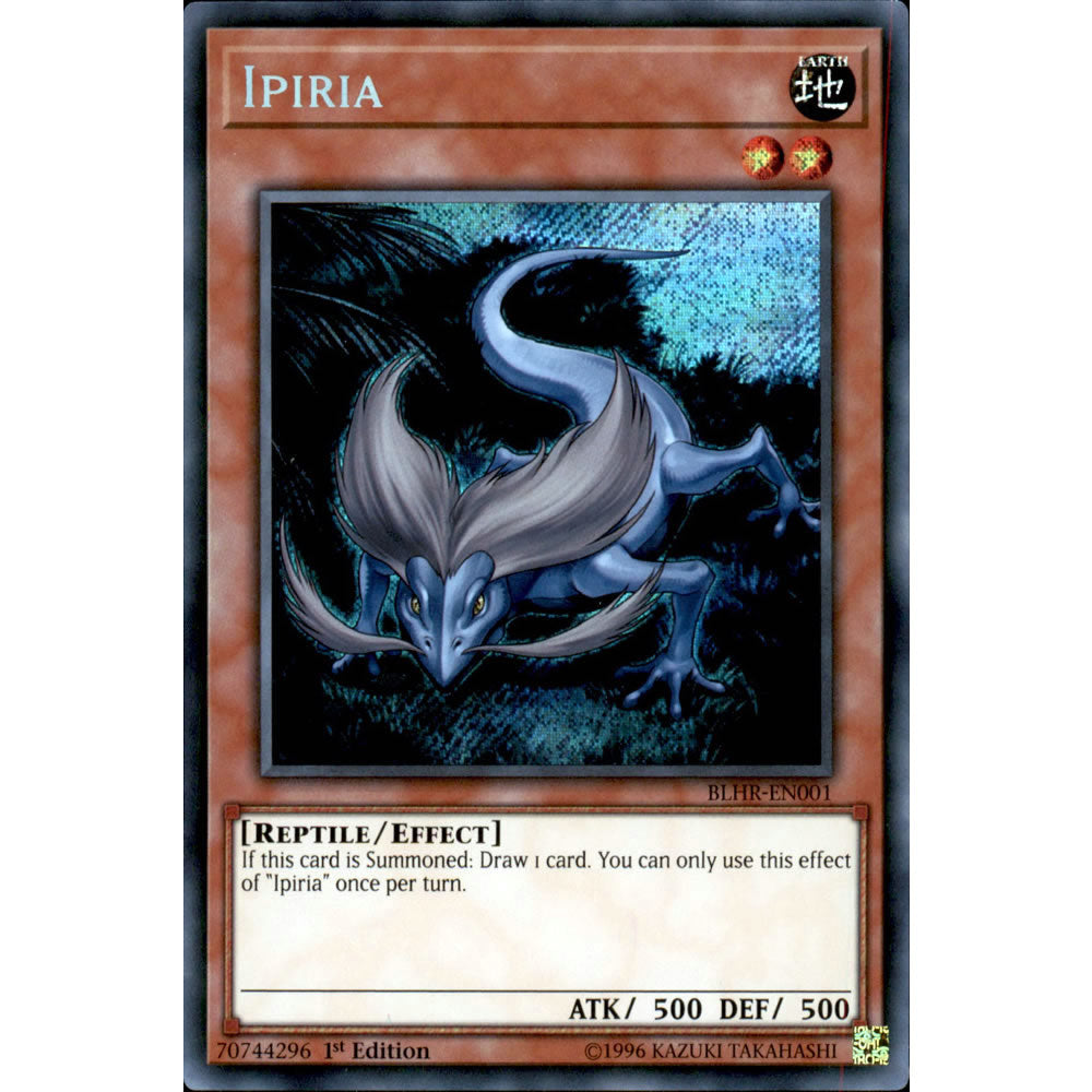 Ipiria BLHR-EN001 Yu-Gi-Oh! Card from the Battles of Legend: Hero's Revenge Set