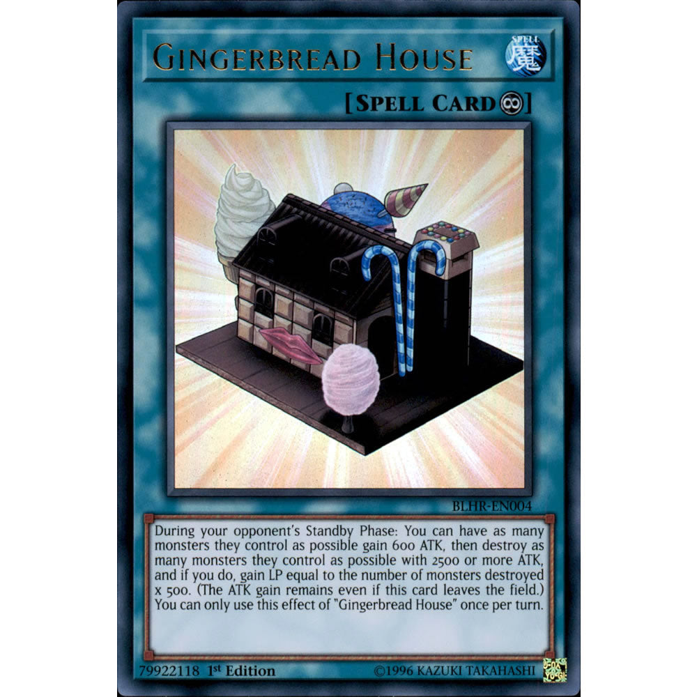 Gingerbread House BLHR-EN004 Yu-Gi-Oh! Card from the Battles of Legend: Hero's Revenge Set