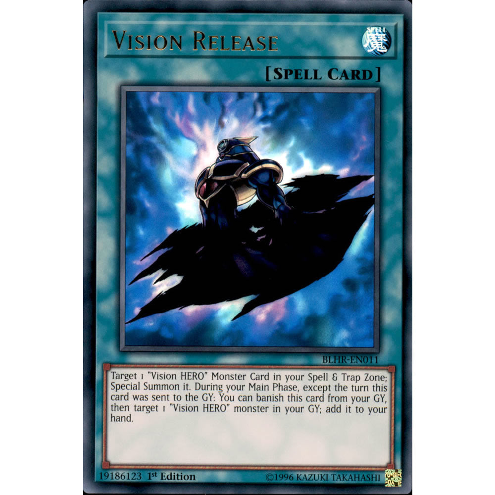 Vision Release BLHR-EN011 Yu-Gi-Oh! Card from the Battles of Legend: Hero's Revenge Set