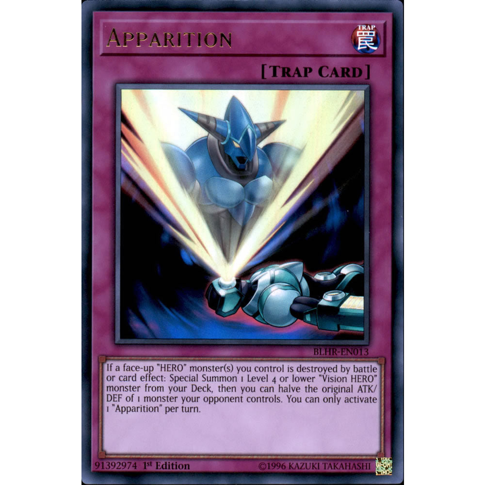 Apparition BLHR-EN013 Yu-Gi-Oh! Card from the Battles of Legend: Hero's Revenge Set