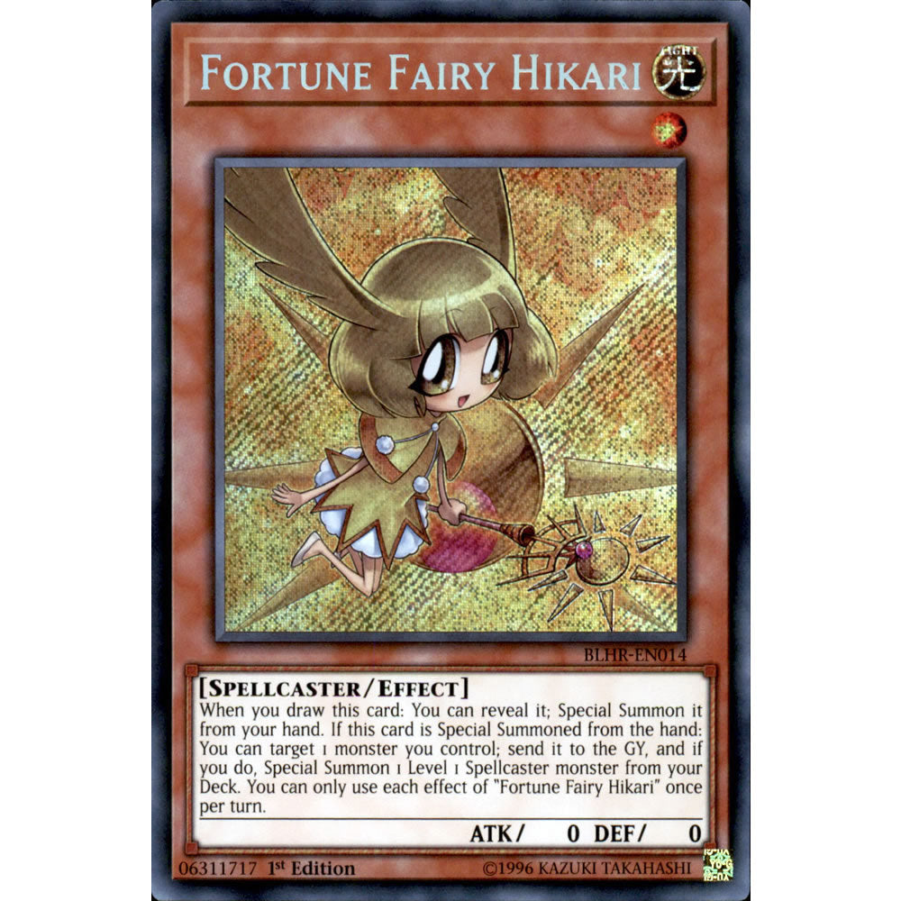 Fortune Fairy Hikari BLHR-EN014 Yu-Gi-Oh! Card from the Battles of Legend: Hero's Revenge Set