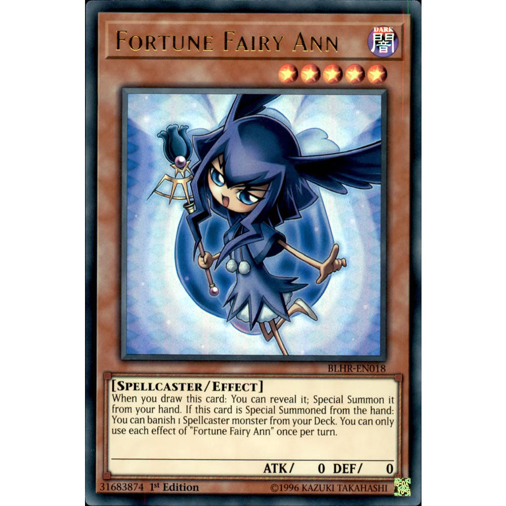 Fortune Fairy Ann BLHR-EN018 Yu-Gi-Oh! Card from the Battles of Legend: Hero's Revenge Set