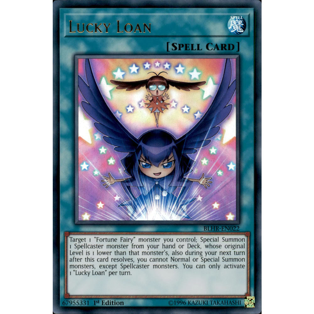 Lucky Loan BLHR-EN022 Yu-Gi-Oh! Card from the Battles of Legend: Hero's Revenge Set