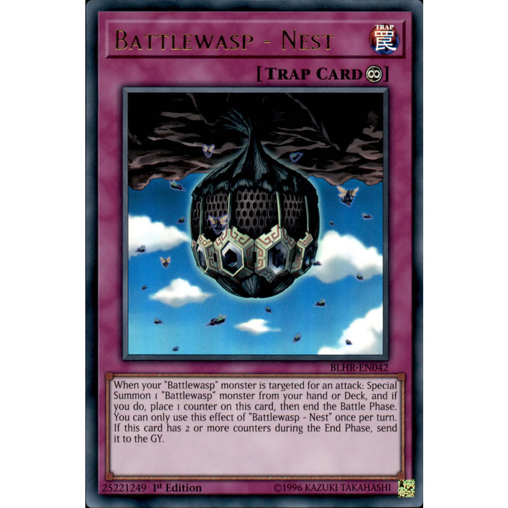 Battlewasp - Nest BLHR-EN042 Yu-Gi-Oh! Card from the Battles of Legend: Hero's Revenge Set