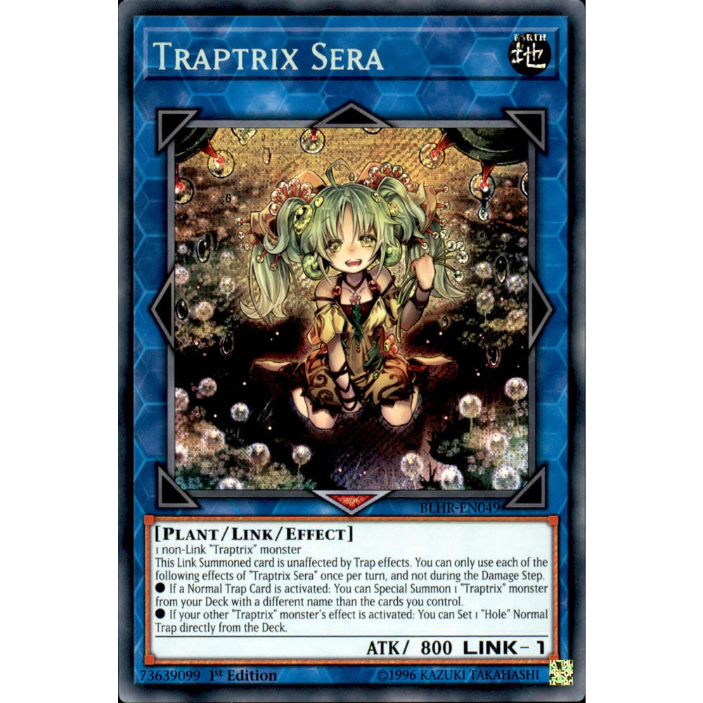 Traptrix Sera BLHR-EN049 Yu-Gi-Oh! Card from the Battles of Legend: Hero's Revenge Set