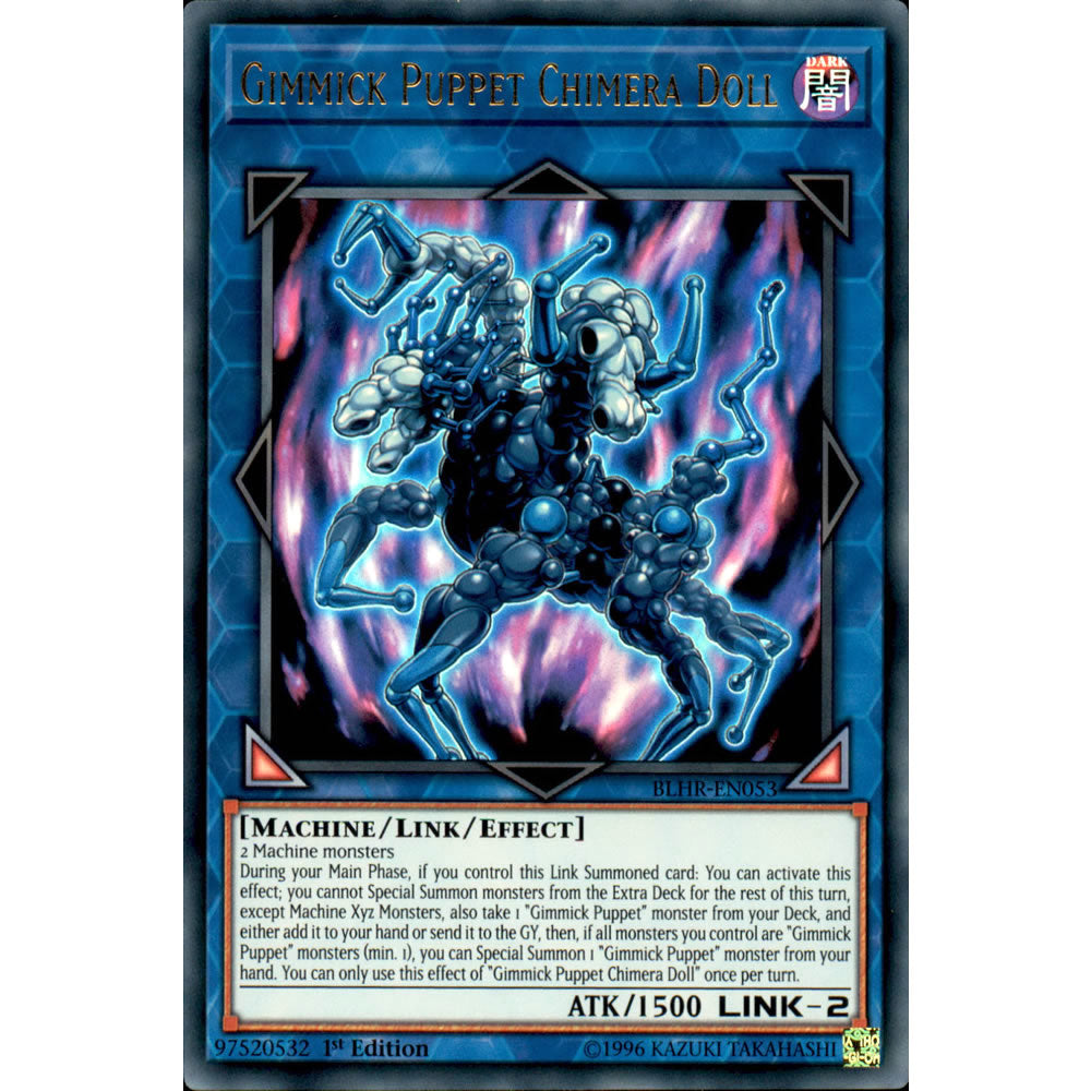 Gimmick Puppet Chimera Doll BLHR-EN053 Yu-Gi-Oh! Card from the Battles of Legend: Hero's Revenge Set