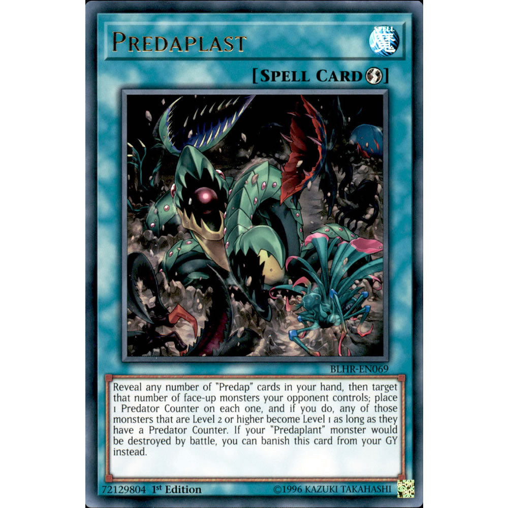 Predaplast BLHR-EN069 Yu-Gi-Oh! Card from the Battles of Legend: Hero's Revenge Set