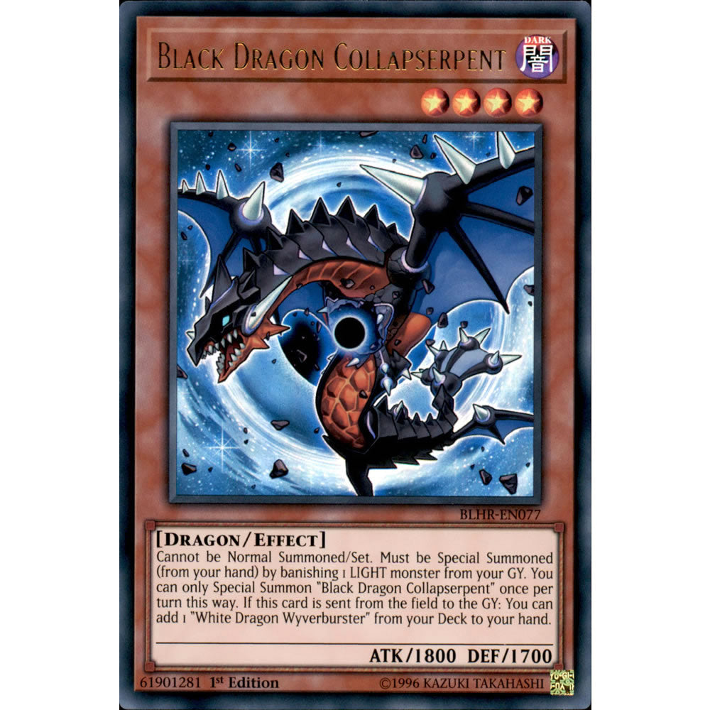 Black Dragon Collapserpent BLHR-EN077 Yu-Gi-Oh! Card from the Battles of Legend: Hero's Revenge Set