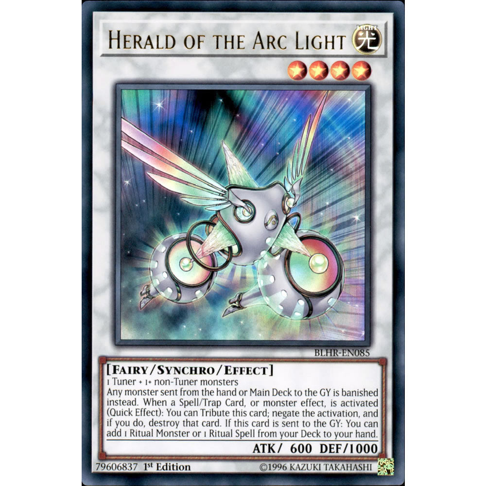 Herald of the Arc Light BLHR-EN085 Yu-Gi-Oh! Card from the Battles of Legend: Hero's Revenge Set