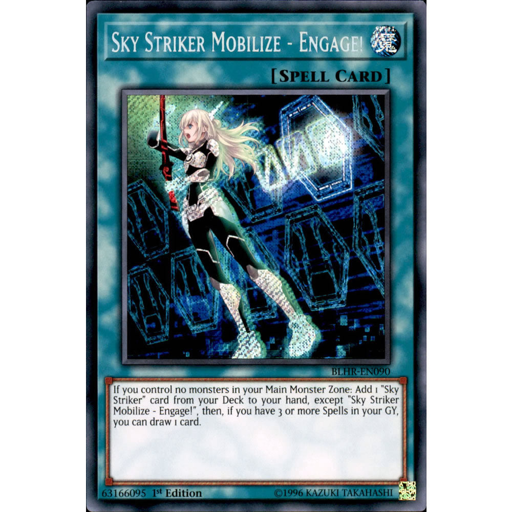 Sky Striker Mobilize - Engage! BLHR-EN090 Yu-Gi-Oh! Card from the Battles of Legend: Hero's Revenge Set