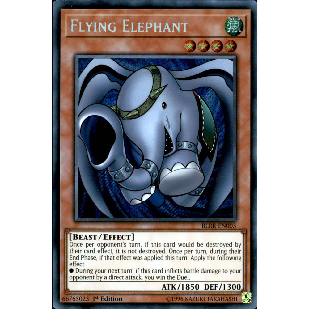 Flying Elephant BLRR-EN003 Yu-Gi-Oh! Card from the Battles of Legend: Relentless Revenge Set