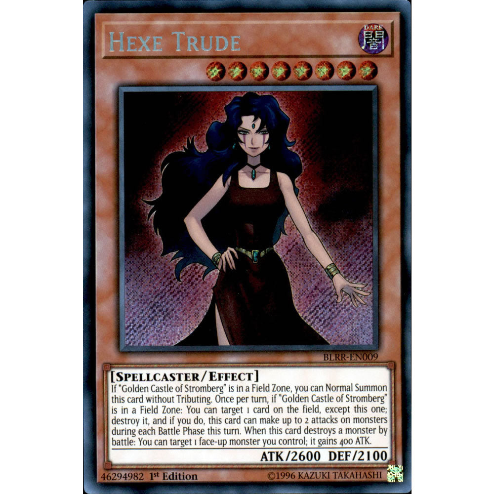 Hexe Trude BLRR-EN009 Yu-Gi-Oh! Card from the Battles of Legend: Relentless Revenge Set