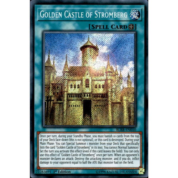 Golden Castle of Stromberg BLRR-EN010 Yu-Gi-Oh! Card