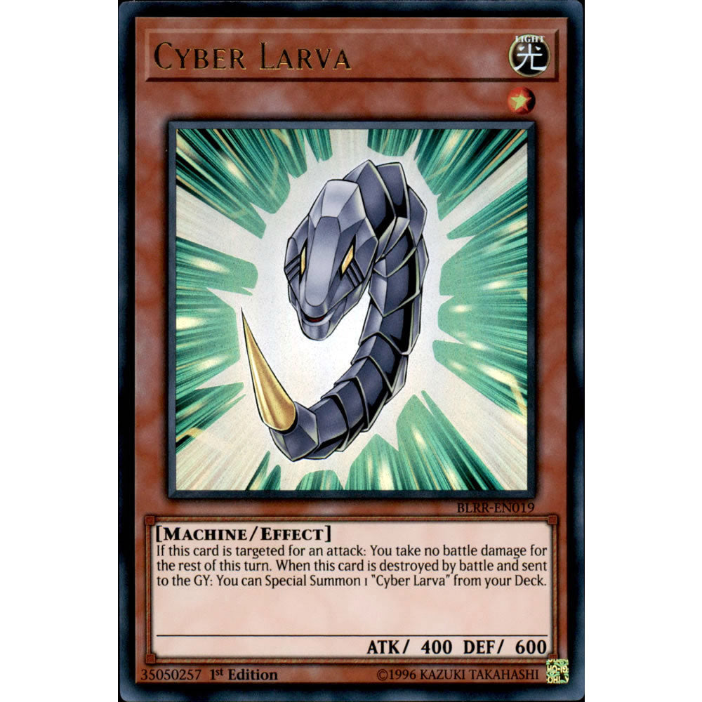 Cyber Larva BLRR-EN019 Yu-Gi-Oh! Card from the Battles of Legend: Relentless Revenge Set