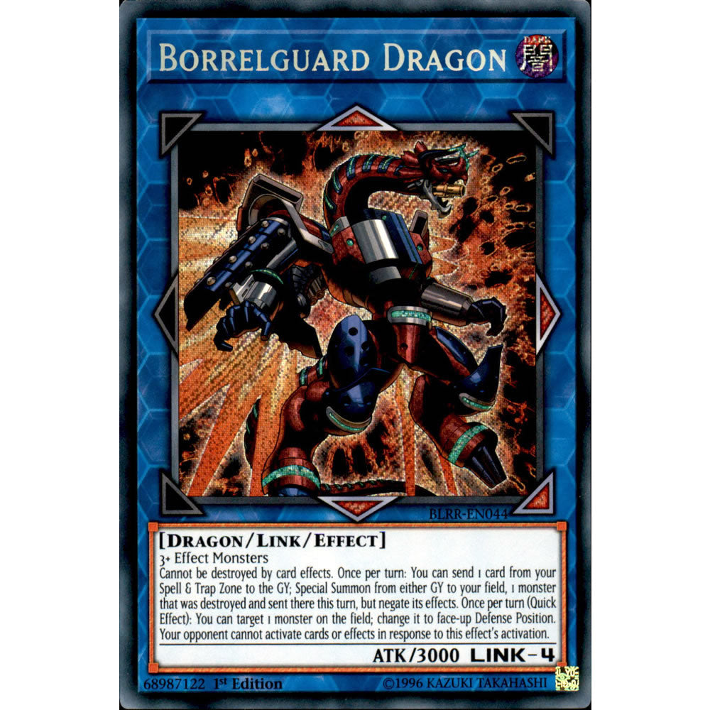 Borrelguard Dragon BLRR-EN044 Yu-Gi-Oh! Card from the Battles of Legend: Relentless Revenge Set