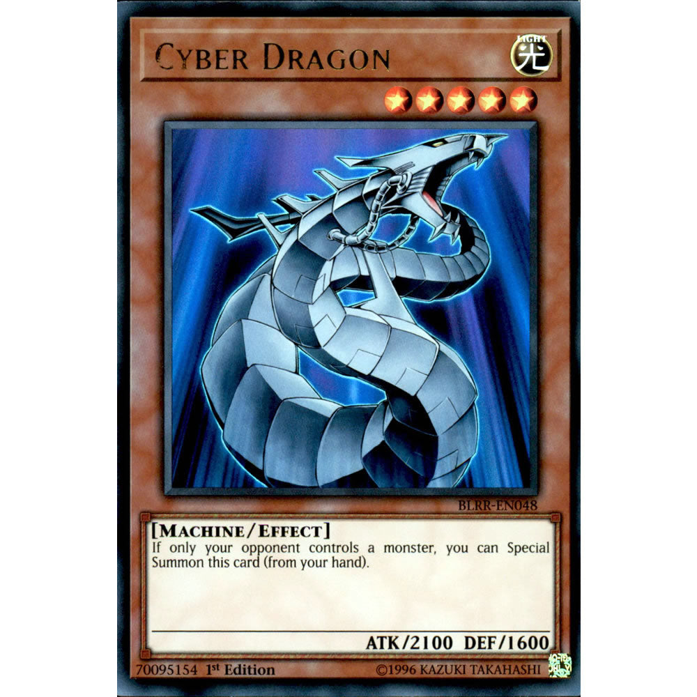 Cyber Dragon BLRR-EN048 Yu-Gi-Oh! Card from the Battles of Legend: Relentless Revenge Set