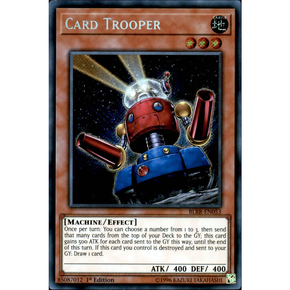 Card Trooper BLRR-EN053 Yu-Gi-Oh! Card from the Battles of Legend: Relentless Revenge Set