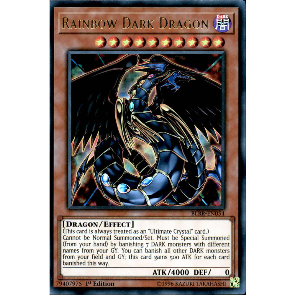 Rainbow Dark Dragon BLRR-EN054 Yu-Gi-Oh! Card from the Battles of Legend: Relentless Revenge Set