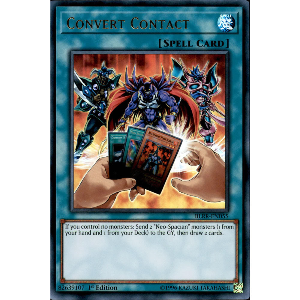 Convert Contact BLRR-EN055 Yu-Gi-Oh! Card from the Battles of Legend: Relentless Revenge Set