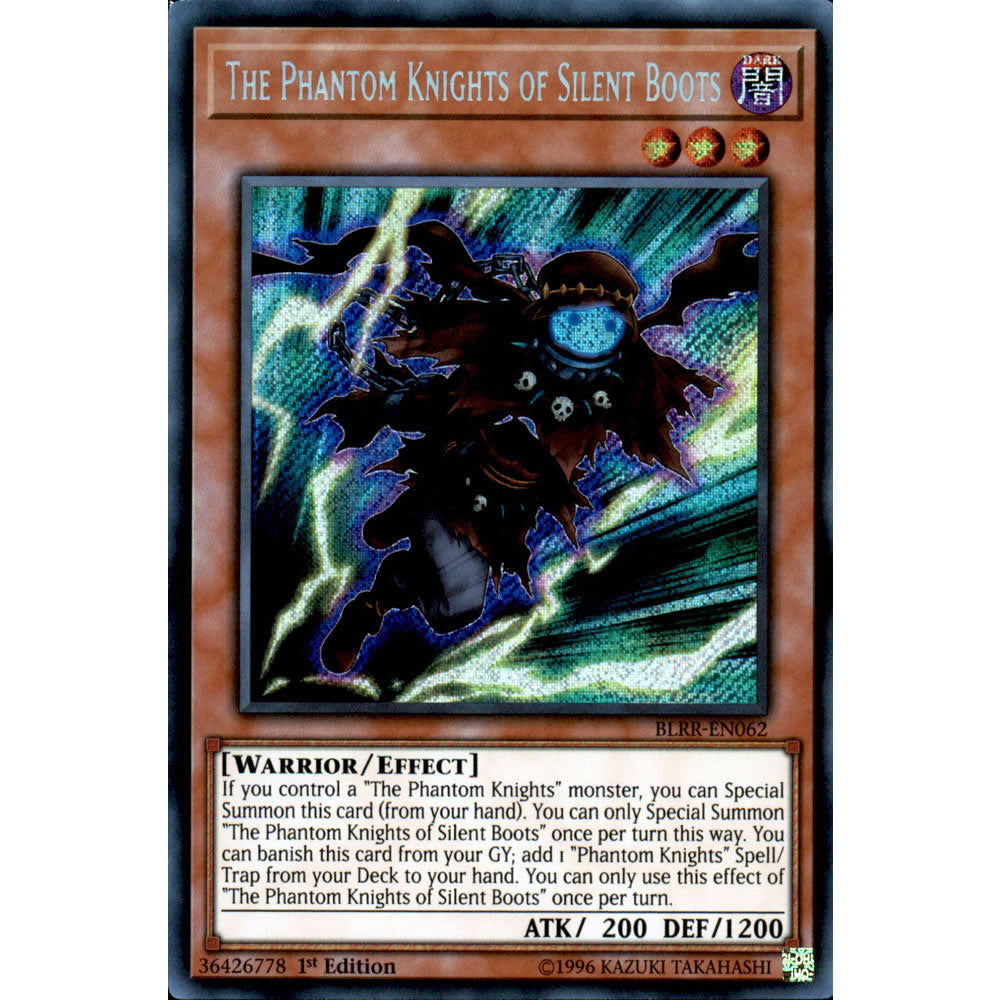 The Phantom Knights of Silent Boots BLRR-EN062 Yu-Gi-Oh! Card from the Battles of Legend: Relentless Revenge Set