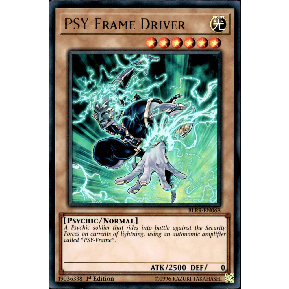 PSY-Frame Driver BLRR-EN068 Yu-Gi-Oh! Card from the Battles of Legend: Relentless Revenge Set