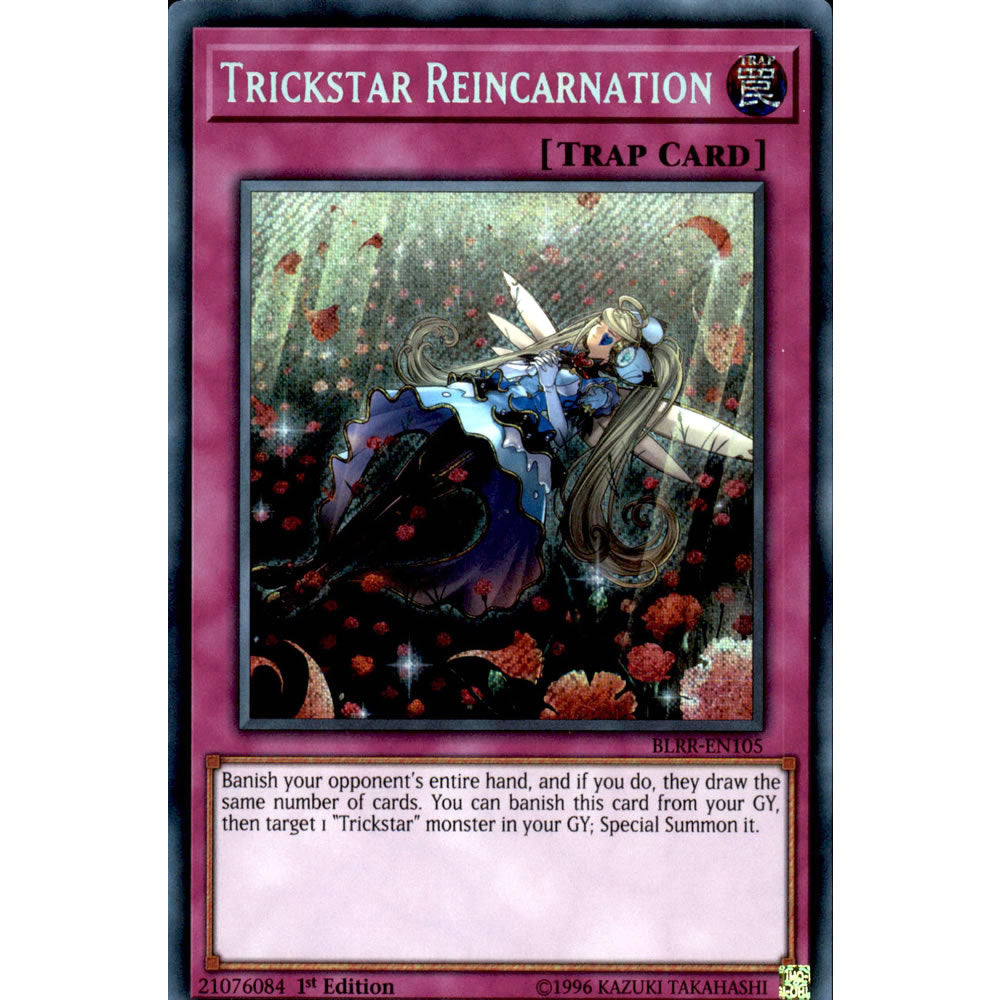 Trickstar Reincarnation BLRR-EN105 Yu-Gi-Oh! Card from the Battles of Legend: Relentless Revenge Set