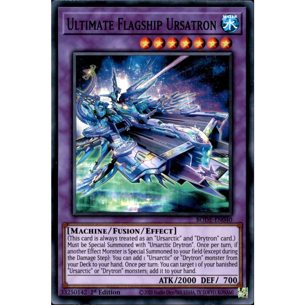 Cards Bode Ultimate Flagship Ursatron BODE-EN040 Yu-Gi-Oh! Card